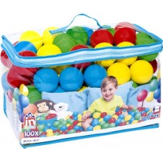 Мячики для бассейна BESTWAY Up, In&Over d=6,5см, разноцветные, Арт. 52027, 100шт в магазинах Лента