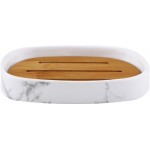 Мыльница HOMECLUB Mineral, доломит, бамбук Арт. LK2072704
