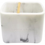 Стакан для зубных щеток HOMECLUB Marble полирезина, дерево Арт. LK2073102K