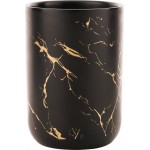 Стакан HOMECLUB Black Matt, керамика, 7,6x10,8см