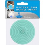 Пробка для ванной МУЛЬТИДОМ Пастель, цвет в ассортименте, Арт. VL34-11