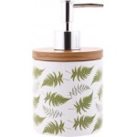Дозатор для мыла HOMECLUB Verde, доломит, бамбук, Арт. LK2072706