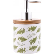 Дозатор для мыла HOMECLUB Verde, доломит, бамбук, Арт. LK2072706 в магазинах Лента