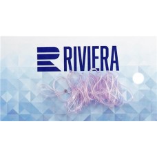 Резинки для волос RIVIERA пружинка средняя, темные в ассортименте, Арт. 44021, 2шт в магазинах Лента