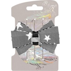 Резинка для волос B&H Бант, черная, Арт. W0175 в магазинах Лента