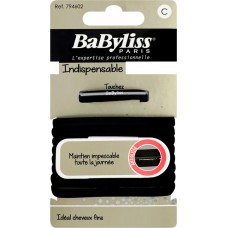 Резинки для волос BABYLISS PARIS Sport черные нескользящие, Арт. BS794602, 10шт в магазинах Лента