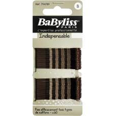 Заколки-невидимки для волос BABYLISS PARIS коричневые, Арт. BS794789, 60шт в магазинах Лента