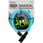 Замок велосипедный ECOS 10х600мм, Арт. 5153 Замок велосипедный ECOS 10х600мм, Арт. 5153