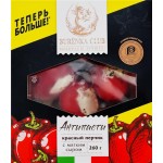 Антипасти BURENKA CLUB Красный перчик с мягким сыром в масле, 260г