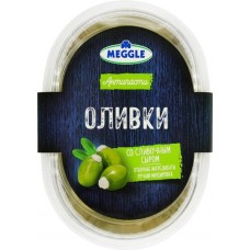 Оливки MEGGLE со сливочным сыром, 210г в магазинах Лента