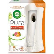 Освежитель воздуха со сменным баллоном AIR WICK Complete Pure 5 Эфирных Масел с ароматом Апельсина и Грейпфрута, 250мл в магазинах Лента