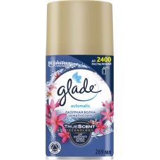 Баллон сменный для автоматического освежителя воздуха GLADE Automatic Лазурная волна и магнолия, 269мл в магазинах Лента