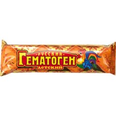 Биологически активная добавка Гематоген РУССКИЙ Детский, 40г в магазинах Лента