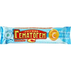 Гематоген РУССКИЙ с витамином С, 40г в магазинах Лента