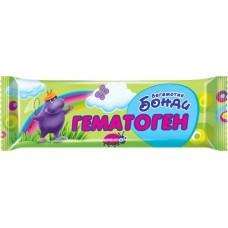 Гематоген БЕГЕМОТИК БОНДИ, 40г в магазинах Лента