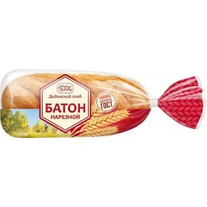 Батон ДЕДОВСКИЙ ХЛЕБ Нарезной, 400г в магазинах Лента