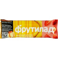 Батончик ФРУТИЛАД Банан и клубника, 30г в магазинах Лента