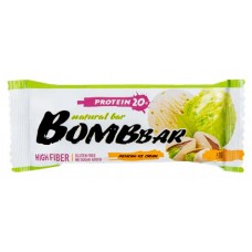 Батончик протеиновый BOMBBAR Фисташковый пломбир, 60г в магазинах Лента
