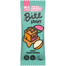 Батончик TAKE A BITE Crispy Арахис-соленая карамель, Арт. БФ-00001497, 45г в магазинах Лента