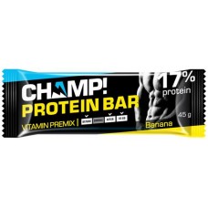 Батончик протеиновый ЛЕОВИТ Champ Банановый, в шоколадной глазури, 45г в магазинах Лента