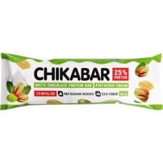 Батончик протеиновый CHIKALAB с начинкой фисташковый крем, глазированный, 60г в магазинах Лента