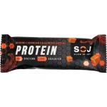 Батончик протеиновый SOJ Protein с соленой карамелью, в молочном шоколаде, 50г Батончик протеиновый SOJ Protein с соленой карамелью, в молочном шоколаде, 50г