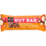 Батончик ореховый SOJ Nut Bar миндаль-карамель с ирисо-сливочным вкусом, с хрустящими шариками, 40г Батончик ореховый SOJ Nut Bar миндаль-карамель с ирисо-сливочным вкусом, с хрустящими шариками, 40г