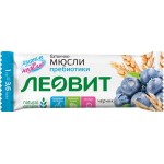 Батончик-мюсли ЛЕОВИТ с черникой и лютеином, 30г
