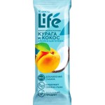 Батончик фруктовый ЛЕНТА LIFE Курага и кокос, 33г