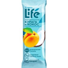 Батончик фруктовый ЛЕНТА LIFE Курага и кокос, 33г в магазинах Лента