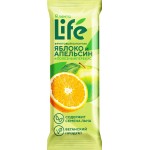 Батончик фруктовый ЛЕНТА LIFE Яблоко и апельсин, 33г
