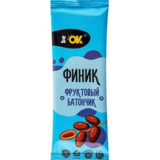 Батончик фруктово-ореховый BE OK со вкусом финика, 30г в магазинах Лента