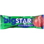 Батончик злаковый BIG STAR с клубникой, 40г Батончик злаковый BIG STAR с клубникой, 40г