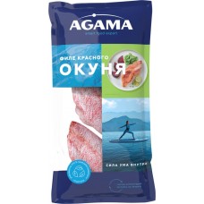 Окунь красный свежемороженый AGAMA филе, 400г в магазинах Лента