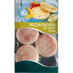 Хек замороженный POLAR медальон, 400г Хек замороженный POLAR медальон, 400г