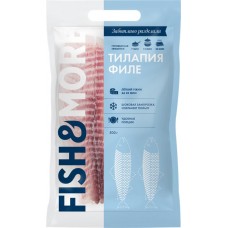 Тилапия замороженная FISH & MORE филе без кожи, 500г в магазинах Лента