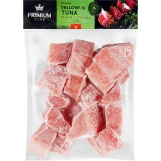 Тунец замороженный PREMIUM CLUB кусочки, 500г в магазинах Лента