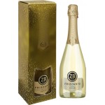 Вино игристое ZB WINE Frizzante Российское Крым жемчужное белое сухое, п/у, 0.75л