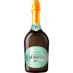 Вино игристое AKVARELI белое брют, 0.75л