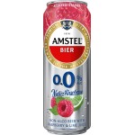 Напиток пивной безалкогольный AMSTEL 0.0. Natur Малина нефильтрованный, пастеризованный осветленный, не более 0,3%, ж/б, 0.43л