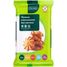 Печенье сдобное безглютеновое ДИЕТИКА Классическое, 170г в магазинах Лента
