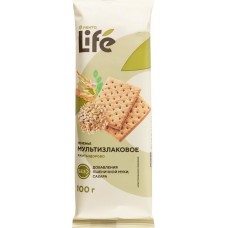 Печенье безглютеновое ЛЕНТА LIFE Мультизлаковое, 100г в магазинах Лента