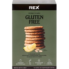 Печенье рисовое PROTEINREX сдобное с яблоком и тыквенными семечками, на мальтите и стевии, 200г в магазинах Лента