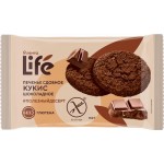 Кукис безглютеновое ЛЕНТА LIFE Шоколадный, 160г Кукис безглютеновое ЛЕНТА LIFE Шоколадный, 160г