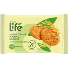Печенье безглютеновое ЛЕНТА LIFE Злаковое, 160г в магазинах Лента Печенье безглютеновое ЛЕНТА LIFE Злаковое, 160г в магазинах Лента