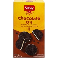 Печенье-сэндвич безглютеновое DR SHAER Chocolate O's, с молочной начинкой, 165г в магазинах Лента