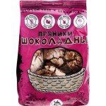 Пряники безглютеновые ЧУДЕСНИЦА Шоколадные, 180г Пряники безглютеновые ЧУДЕСНИЦА Шоколадные, 180г
