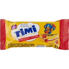 Пирожное ТИМИ Малина и сливки, 33г в магазинах Лента