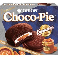 Пирожное ORION Choco Pie Caramel, 360г в магазинах Лента
