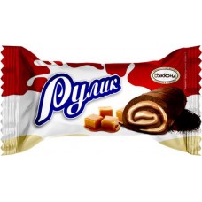 Мини-рулет АККОНД Рулик со вкусом карамели и молока, 30г в магазинах Лента